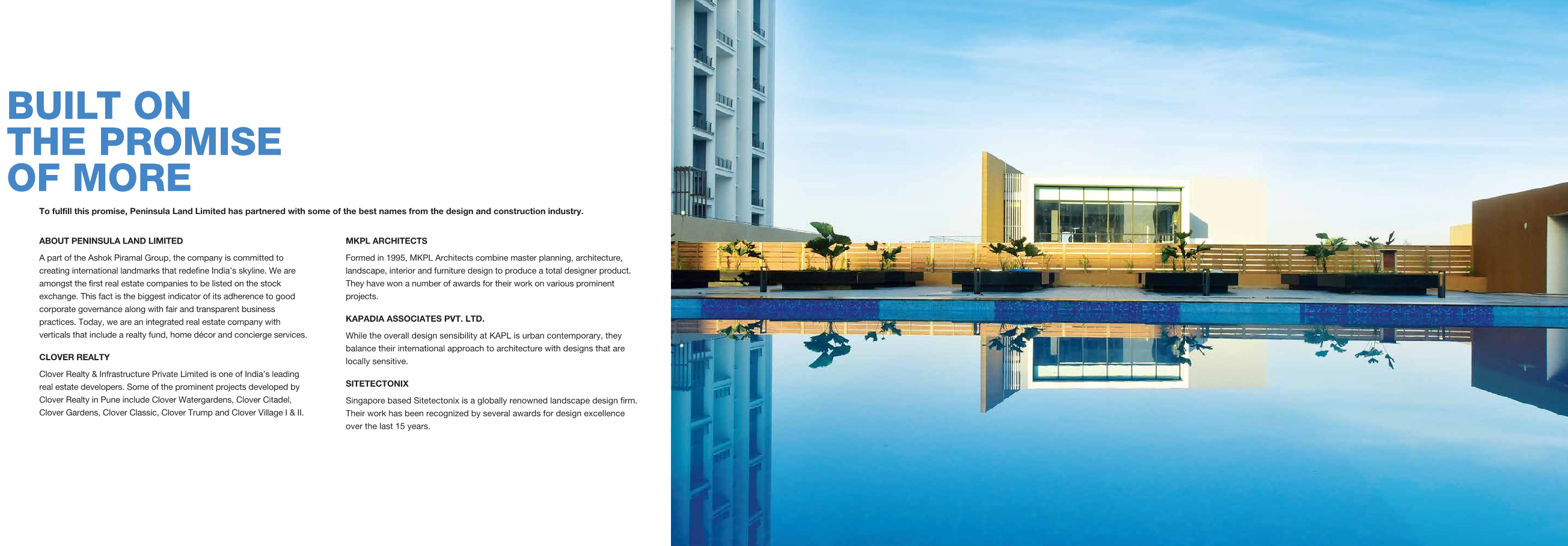 Ashok Meadows - Specification