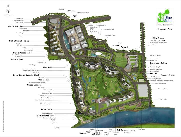 Blue Ridge TOwnship - Paranjape_Blue_Ridge_master_plan