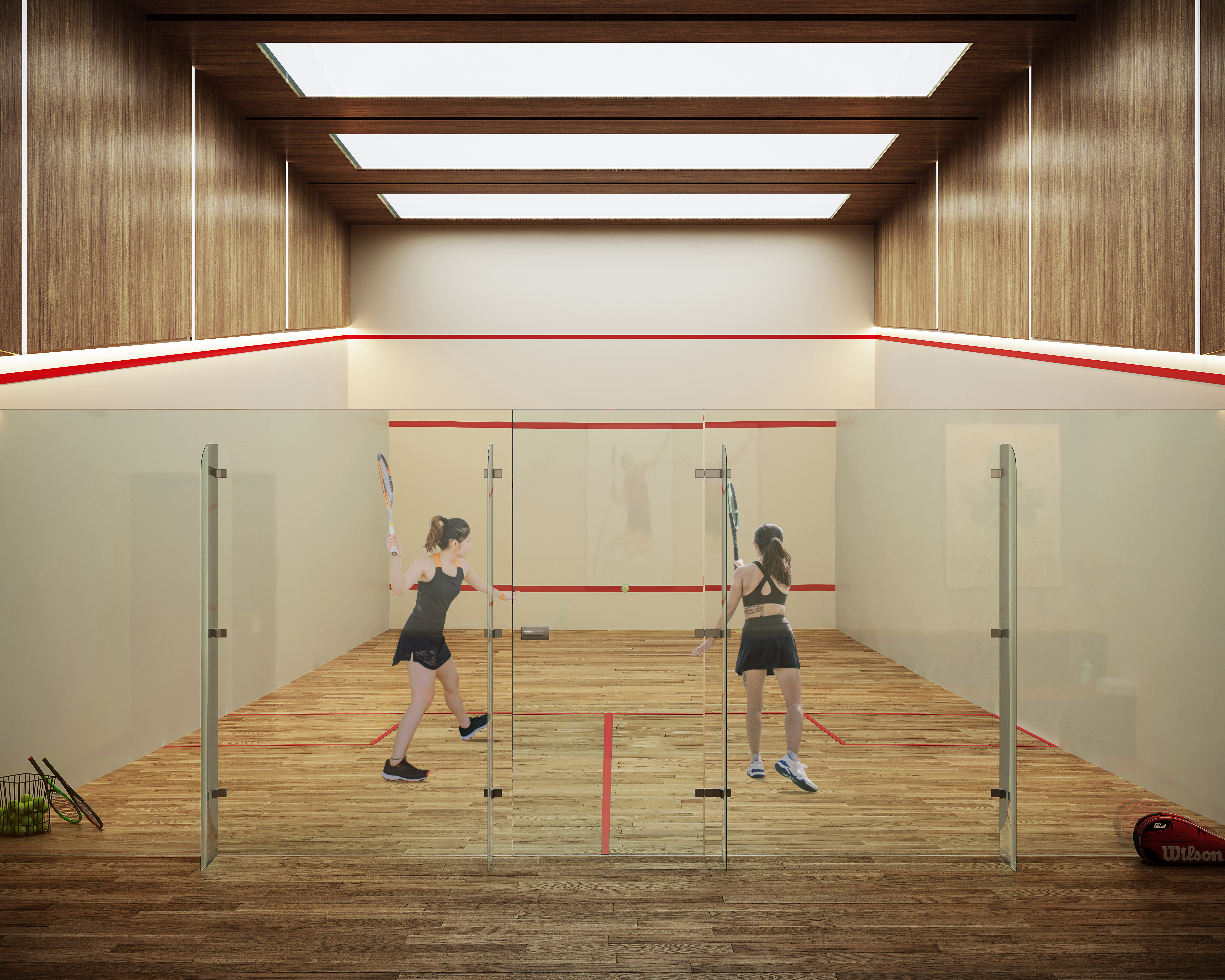 Merlin Ventana - Squash Court